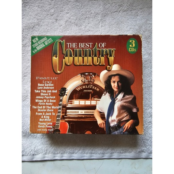 The Best of Country 3 CDs Box Set Rose Garden‎ Lynn Anderson Music - Picture 1 of 13